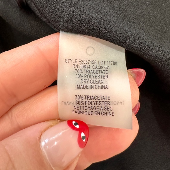 Elie TAHARI open front black tie waist JEMM blazer jacket - Picture 11 of 11